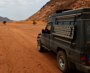 auf dem Weg in das Hartmanntal / Skeleton Coast